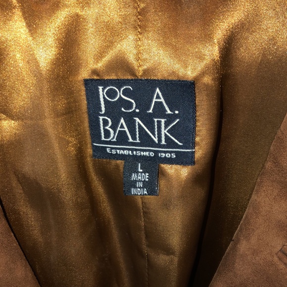 Jos. A. Bank Suede 3 Button Sport Blazer/Jacket - Picture 2 of 7